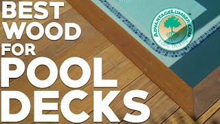 Best Wood for Pool Decks [upl. by Edas54]