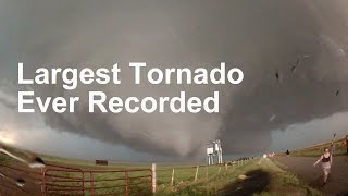 Worlds Largest Tornado  El Reno Oklahoma May 2013 [upl. by Allisirp]