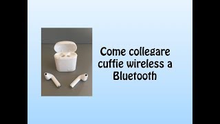 Come collegare cuffie wireless a Bluetooth [upl. by Johannessen770]