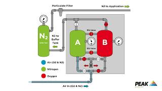 How a PSA nitrogen generator system works [upl. by Egiaf744]