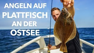 Einfach PLATTFISCHANGELN an der OSTSEE FishingKingde [upl. by Ayanad]