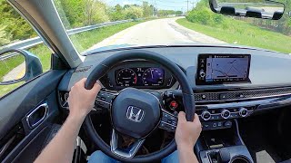 2022 Honda Civic  POV Test Drive Binaural Audio [upl. by Pollock]