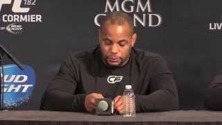 UFC 182 Video An Emotional Daniel Cormier Breaks Down His Loss to Jon Jones [upl. by Ertemed]