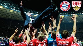 FC Bayern clinch triple  Highlights of the DFBPokal final 2013 vs VfB Stuttgart [upl. by Huxley476]