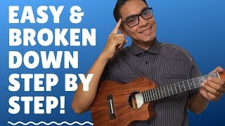 Island Strum Ukulele Tutorial [upl. by Eilatam]