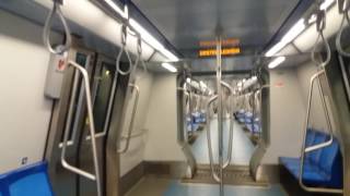 Bucharest Metro CAF on Berceni  Dimitire Leonida [upl. by Nollie]