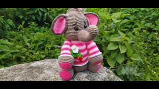 TUTORIAL DE ELEFANTE A CROCHET PASO A PASO PRIMERA PARTE [upl. by Fran]