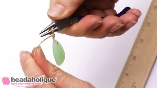 How to Create a Wire Wrapped Bail [upl. by Hebbe]