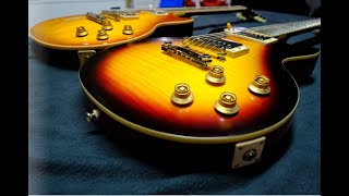 Epiphone 1959 Les Paul vs 2003 Gibson Les Paul Classic vs PRS 594 McCarty sound comparisons [upl. by Derej49]