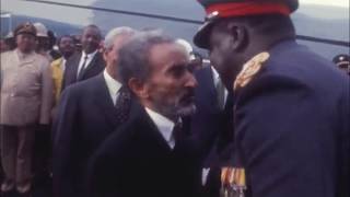 Emperor Haile Selassie Welcomes African Leaders to the 10th OAU Summit  May 1973 [upl. by Weinert]