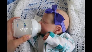 Reborn Iylas Morning Routine Reborn Baby Doll Roleplay [upl. by Neerroc785]