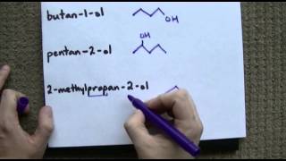 Alcohols  Naming  Properties [upl. by Ertemed]