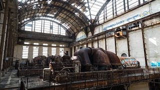 Exploring an Abandoned Power Plant  MASSIVE Turbine Hall [upl. by Alberic]