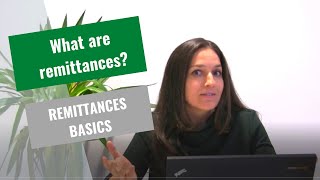 What are remittances Understanding Remittances Basics [upl. by Enymsaj468]