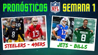 Pronósticos Semana 1  ¿Quién ganará cada partido  NFL 2023 [upl. by Zoller]