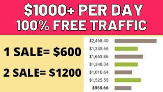 How To Promote Clickbank Products Without A Website Free Traffic Clickbank Affiliate Marketing [upl. by Eerolam]