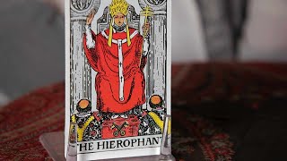 How to Read the Hierophant Card  Tarot Cards [upl. by Haroldson]