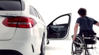 Wheelchair transfer to car with a swivel seat [upl. by Asil]