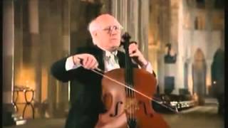 Bach Cello Suite No 1 G maior BWV 1007 Rostropovich [upl. by Hanselka]