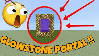 How to make ✔GLOWSTONE PORTAL [upl. by Theressa]