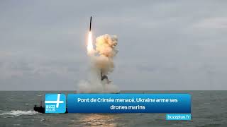 Pont de Crimée menacé Ukraine arme ses drones marins [upl. by Bill257]