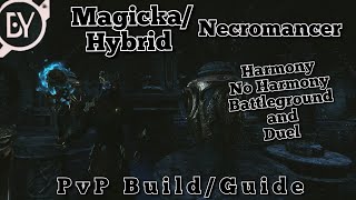 ESO Magicka Necromancer PvP BuildGuide Firesong [upl. by Ronica418]