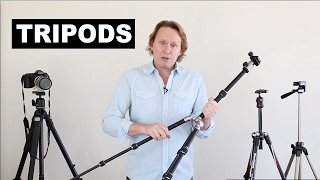 Tripods How to Use Them and Choose Them [upl. by Ydor962]