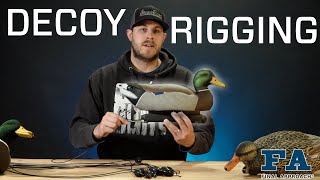 Decoy Rigging Tips with Outdoor Limits [upl. by Bowyer]