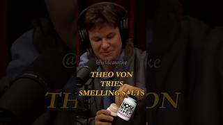 Joe Rogan amp Theo Von Smelling Salts 😂 [upl. by Manoop750]