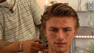 Medium Length Haircut That Looks GOOD While Growing Hair Out Medium Length Hair Men [upl. by Medeah]