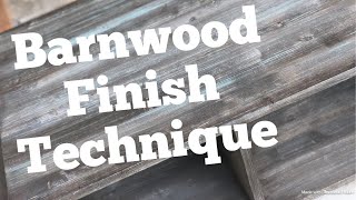 Easy faux Barnwood paint technique [upl. by Hornstein102]