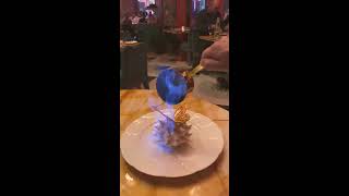 Flaming Baked Alaska at Bellagio’s Mayfair Supper Club [upl. by Tobin]