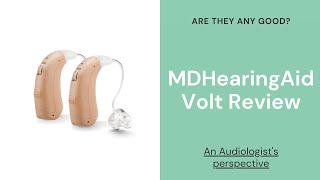 MD Hearing Aid Volt Review  Rechargeable Hearing Aids [upl. by Doniv]