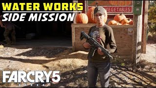 Water Works  Retrieve the Irrigation Pieces Location  Sunrise Farm Side Mission  Far Cry 5 [upl. by Rambort360]