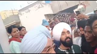 Diljit Dosanjh Visits His Pind Dosanjh Kalan [upl. by Arlana]