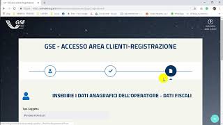 Come fare la prima registrazione sul portale GSE  TUTORIAL FOTOVOLTAICO [upl. by Aleik]