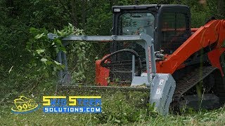 Denis Cimaf 180D Skid Steer Mulcher OverviewDemo  Skid Steer Solutions [upl. by Yearwood]