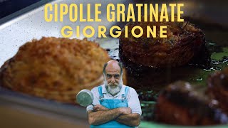 Cipolle gratinate la ricetta di Giorgione [upl. by Ilatfan]