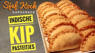 Indische Pasteitjes Maken  Indische Pasteitjes Recept  Indische Snack  Indische Keuken [upl. by Retswerb]