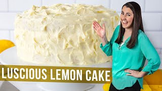 How to Make Luscious Lemon Cake [upl. by Maher]