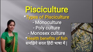 Pisciculture in Hindi  Fish Farming Types of Pisciculture  Benefits of Fish [upl. by Itram]