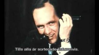 IBM Comedy 1970 Bob Newhart  A Call From Herman Hollerith [upl. by Enyamert]