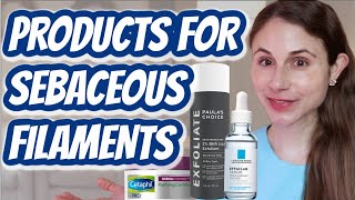 How to GET RID OF SEBACEOUS FILAMENTS Dr Dray [upl. by Padget]