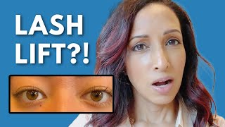 Are Lash Lifts Dangerous Eye Doctor Investigates [upl. by Cressler249]