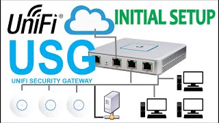 Configuring a Unifi Security Gateway USG  English Version [upl. by Franklin960]