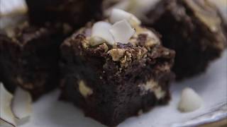 Ottolenghis Chocolate and Tahini Brownies [upl. by Aikahc]