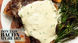 Blue Cheese Sauce for Steak [upl. by Ssilb]