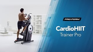 CardioHIIT Trainer Pro by ProForm [upl. by Haliak]