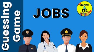 Jobs And Occupations ESL Game  English Vocabulary Games [upl. by Deland]