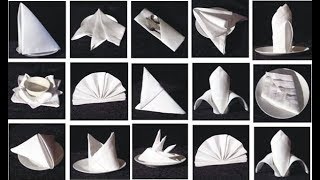 30 Napkin Folding [upl. by Patt815]